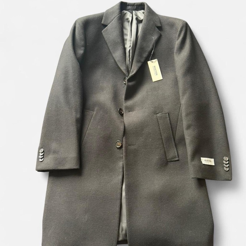 Kenneth Cole Size 36 Short Overcoat Coat